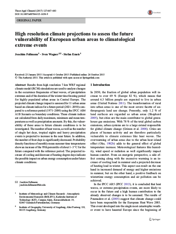 Cover der Publikation