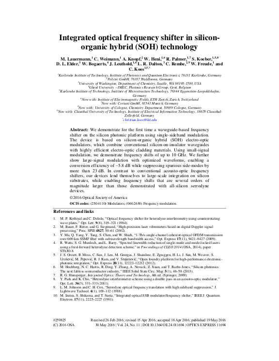 Cover der Publikation