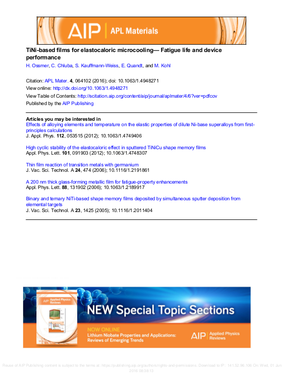 Cover der Publikation