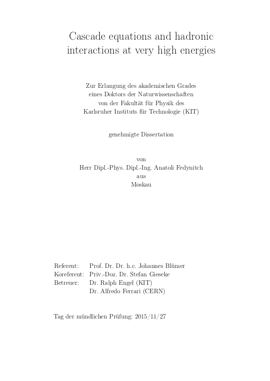 Cover der Publikation