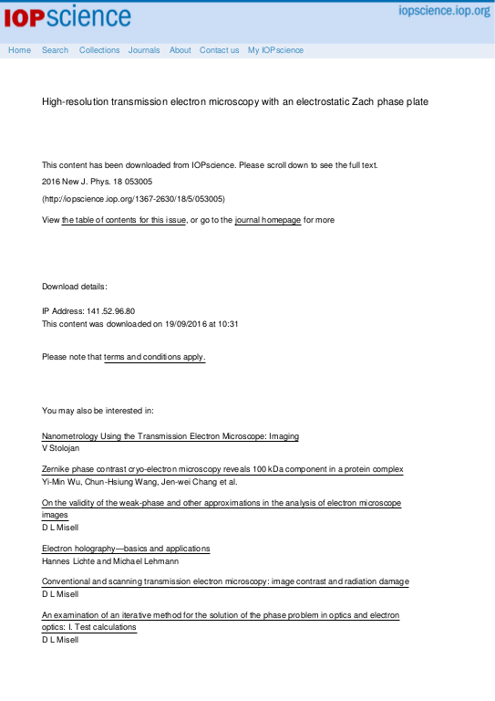 Cover der Publikation