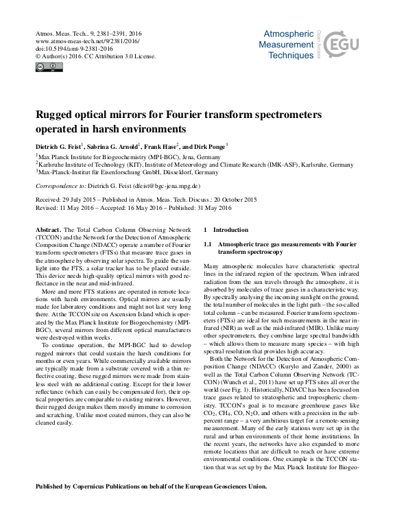 Cover der Publikation