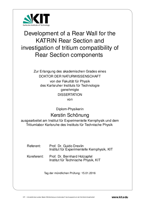 Cover der Publikation