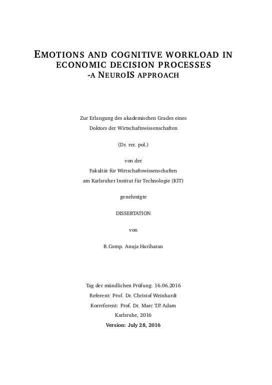 Cover der Publikation