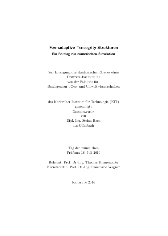 Cover der Publikation