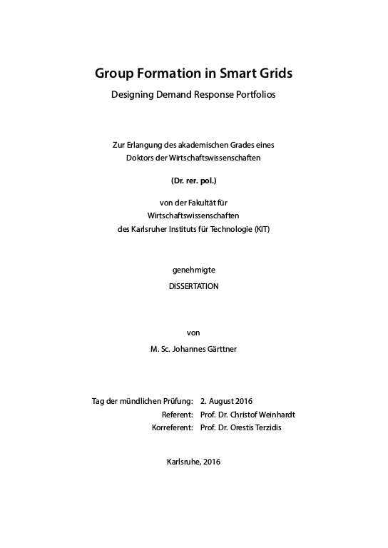 Cover der Publikation