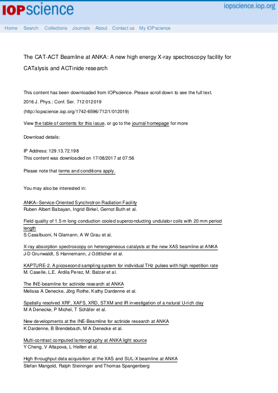 Cover der Publikation