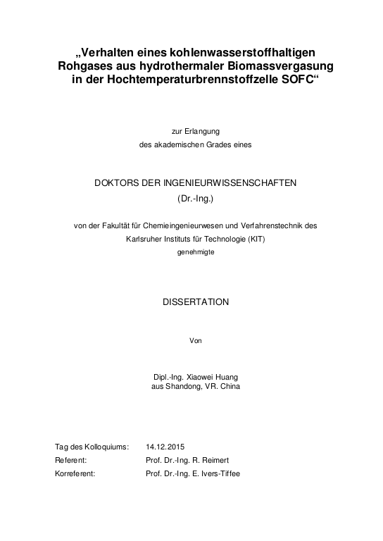 Cover der Publikation