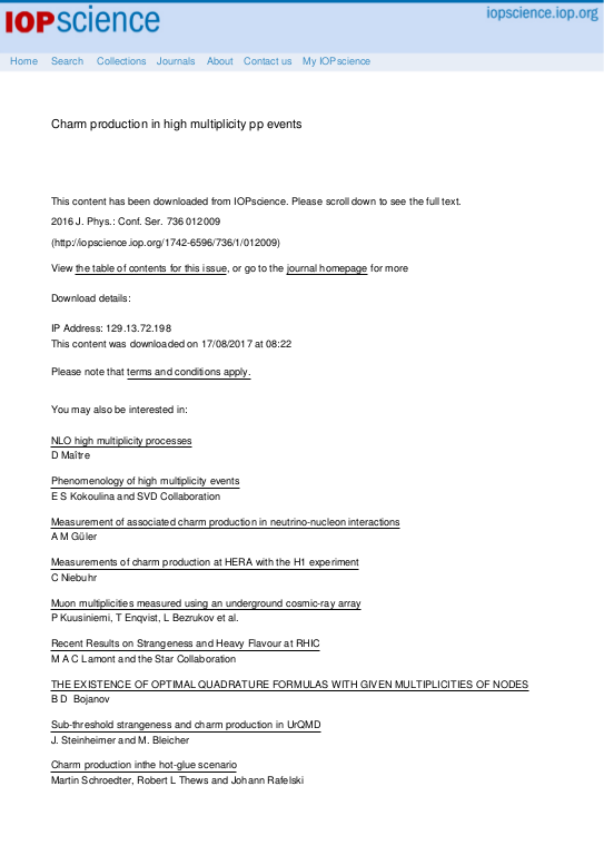 Cover der Publikation