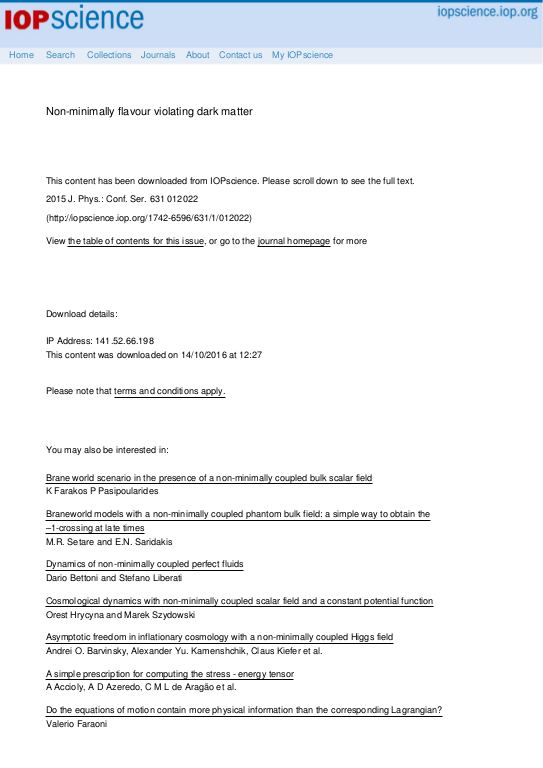 Cover der Publikation