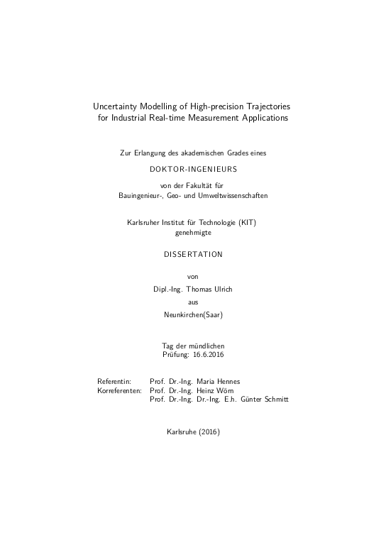 Cover der Publikation