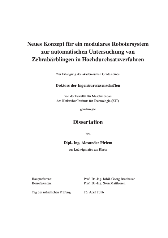 Cover der Publikation