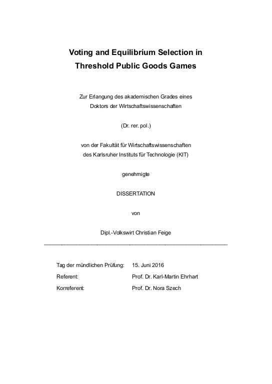 Cover der Publikation