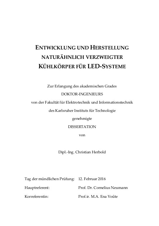 Cover der Publikation