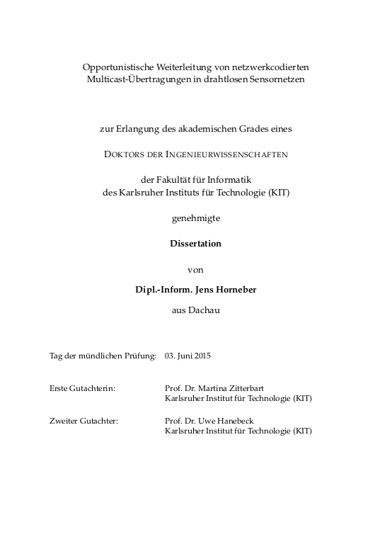 Cover der Publikation