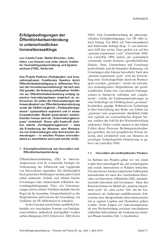 Cover der Publikation