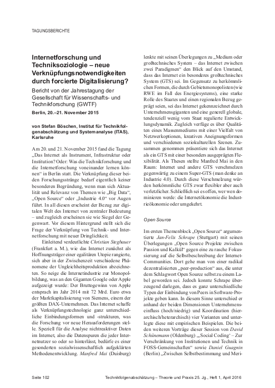 Cover der Publikation