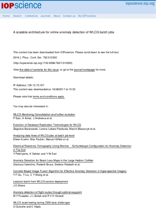 Cover der Publikation