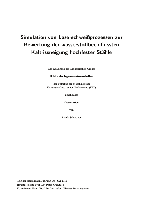 Cover der Publikation