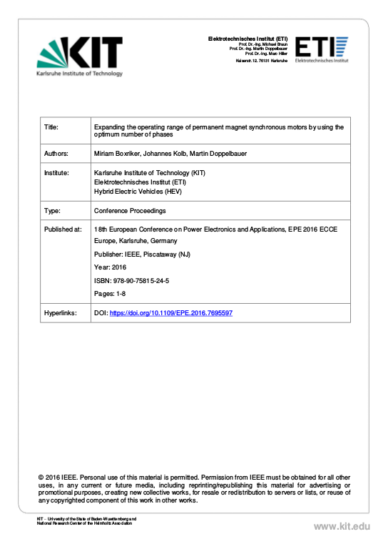 Cover der Publikation