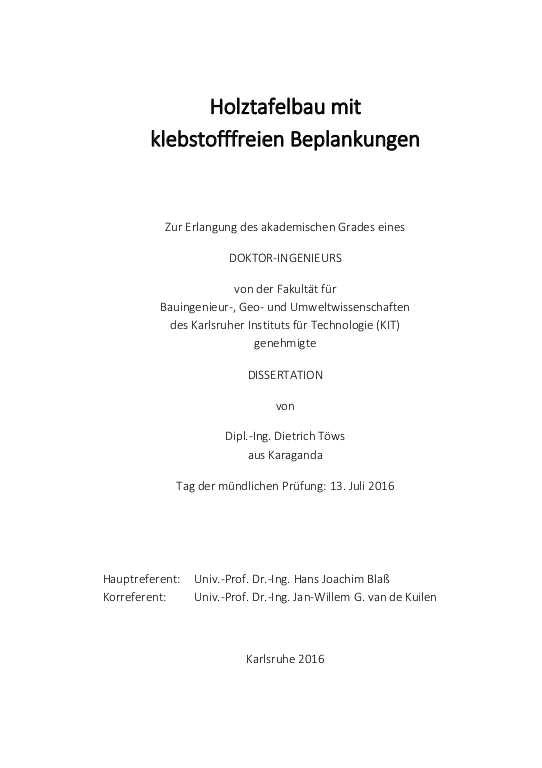 Cover der Publikation