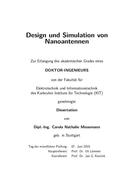 Cover der Publikation