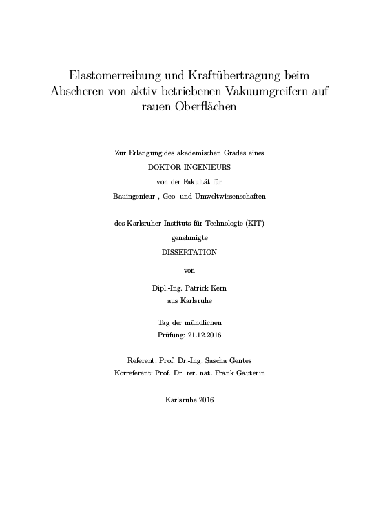 Cover der Publikation