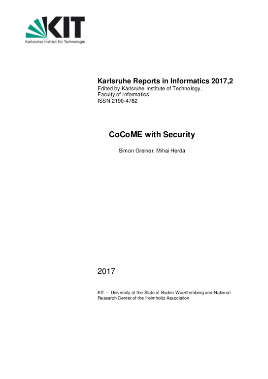 Cover der Publikation