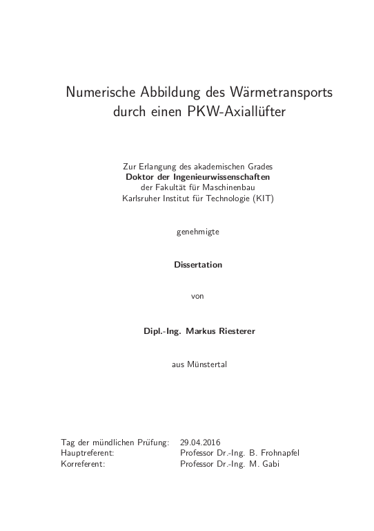 Cover der Publikation