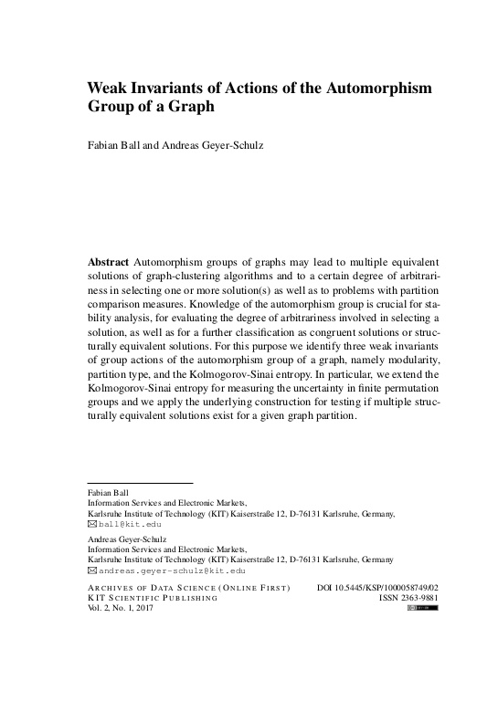 Cover der Publikation