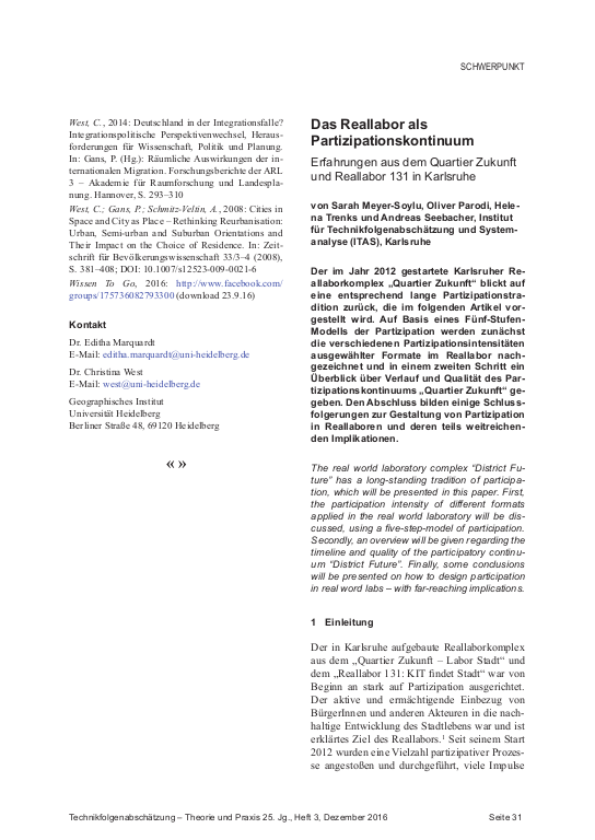 Cover der Publikation