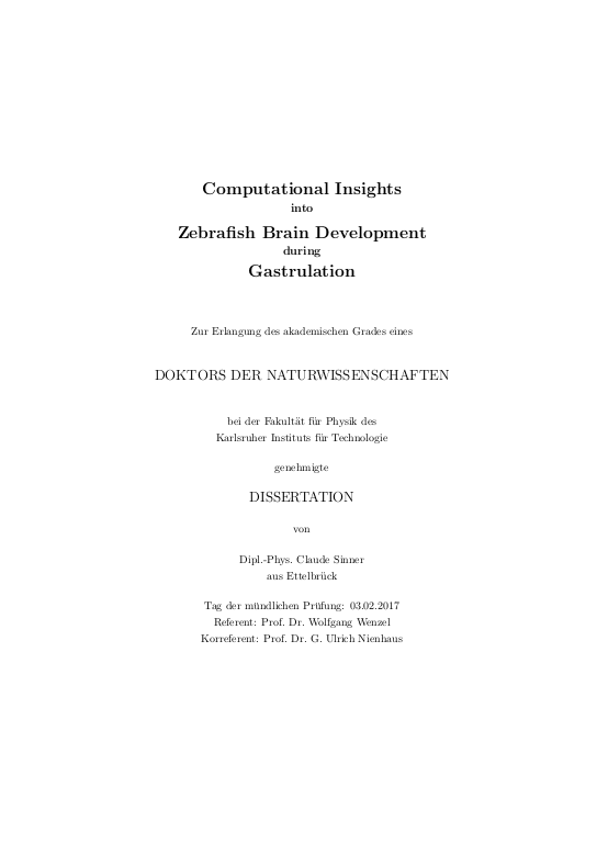 Cover der Publikation