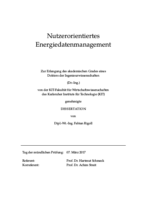 Cover der Publikation