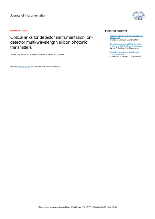 Cover der Publikation