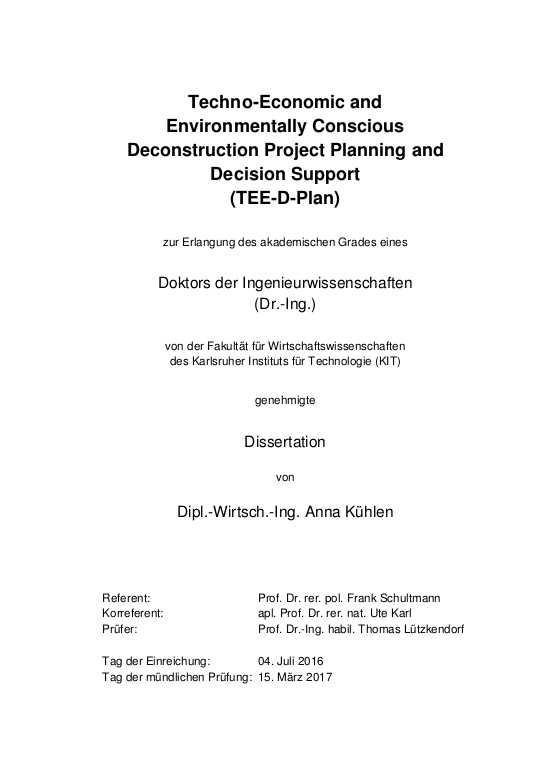 Cover der Publikation