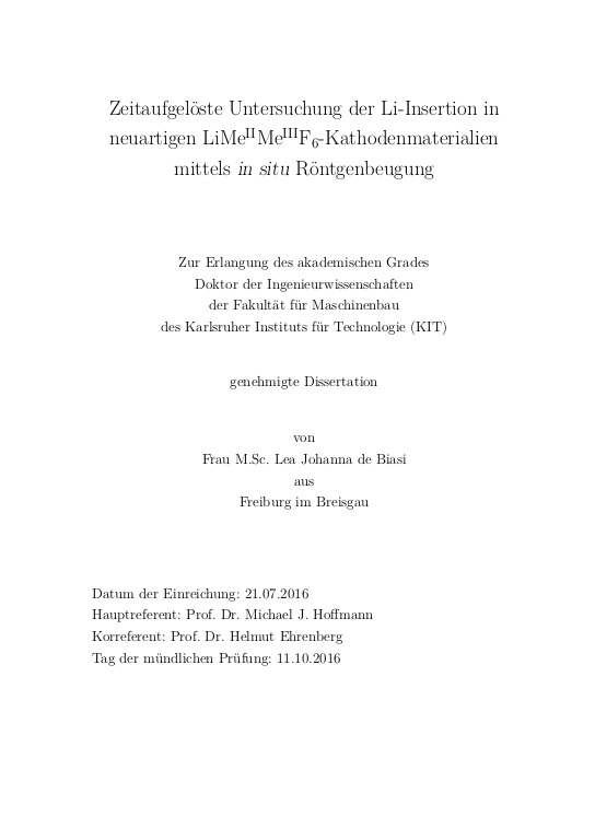 Cover der Publikation