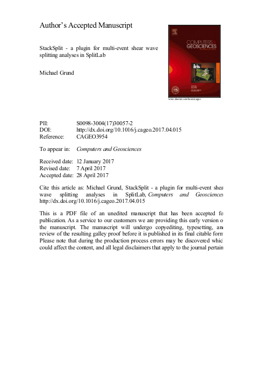 Cover der Publikation