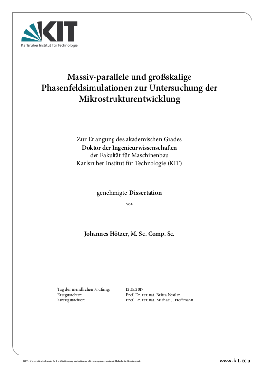 Cover der Publikation