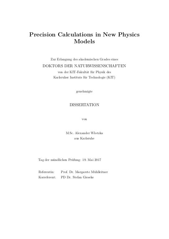 Cover der Publikation