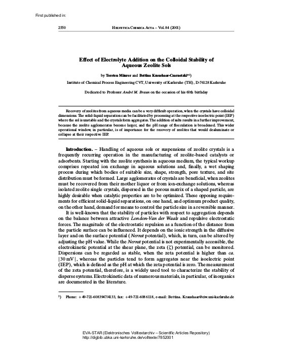 Cover der Publikation