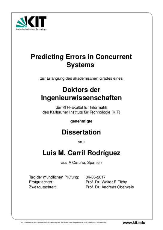 Cover der Publikation