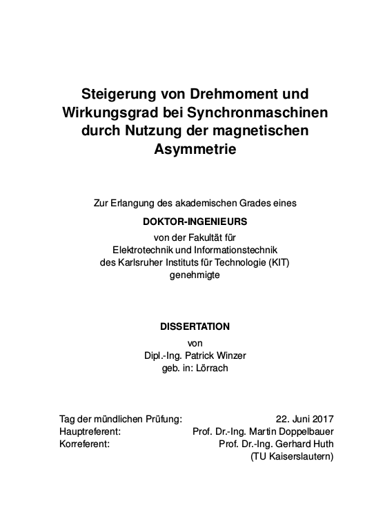 Cover der Publikation