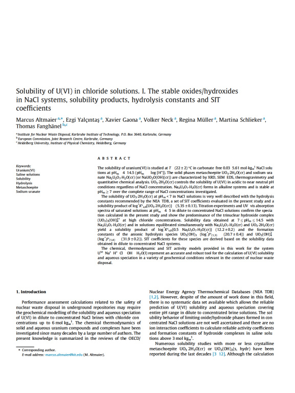 Cover der Publikation