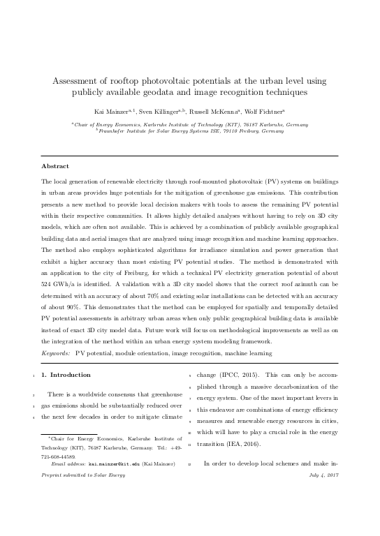 Cover der Publikation