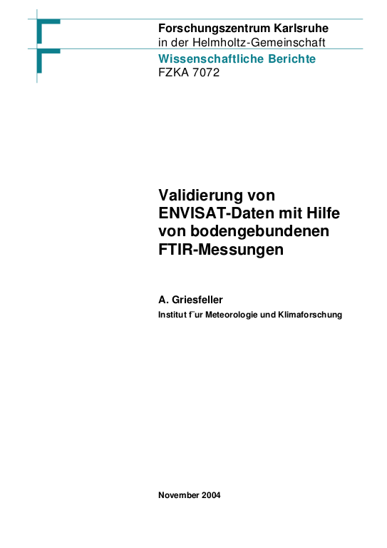 Cover der Publikation