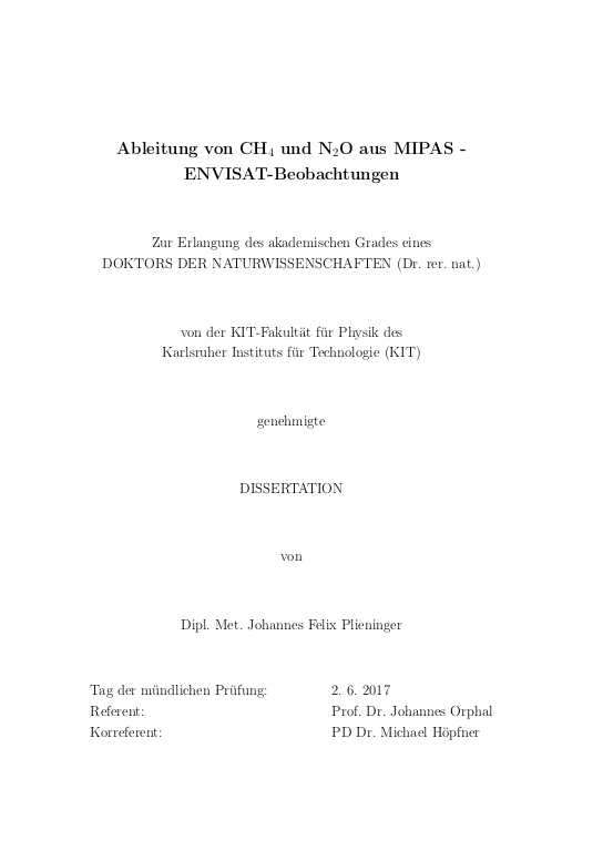 Cover der Publikation