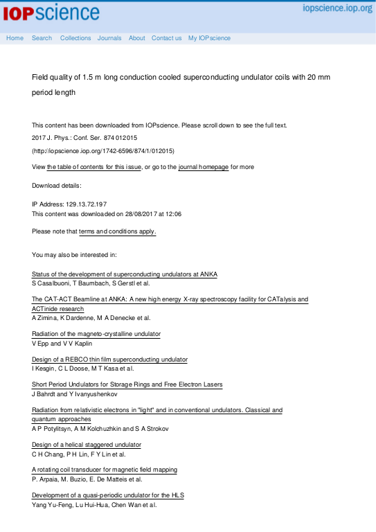 Cover der Publikation