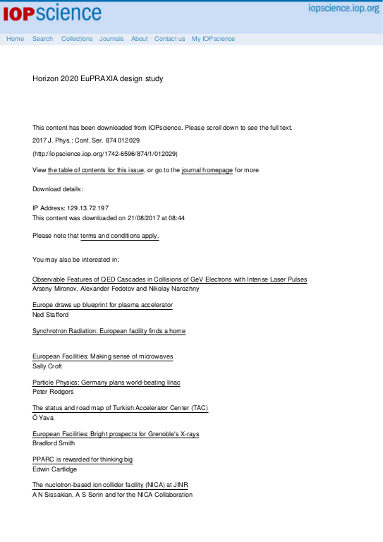 Cover der Publikation