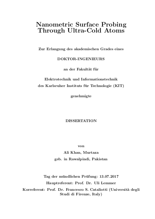 Cover der Publikation