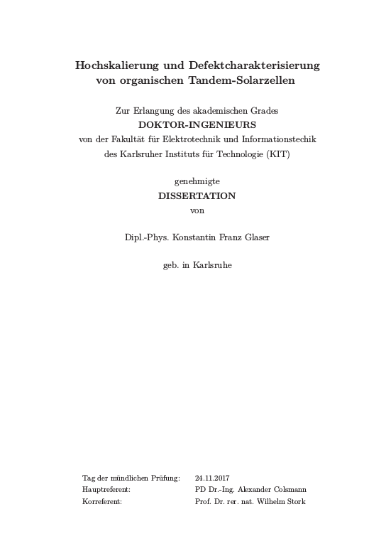 Cover der Publikation